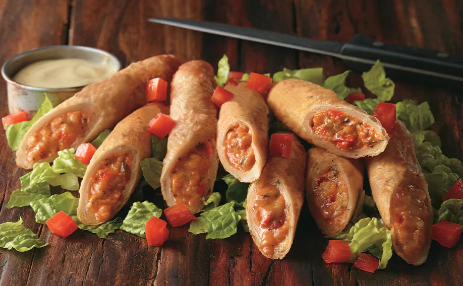 Firecracker Chicken Wraps appetizer LongHorn